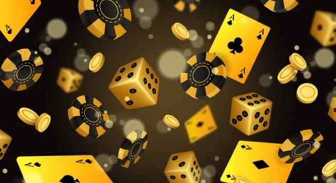 Antarmuka Caribbean Stud Poker di aplikasi mobile naga4d dengan meja permainan dan tombol taruhan